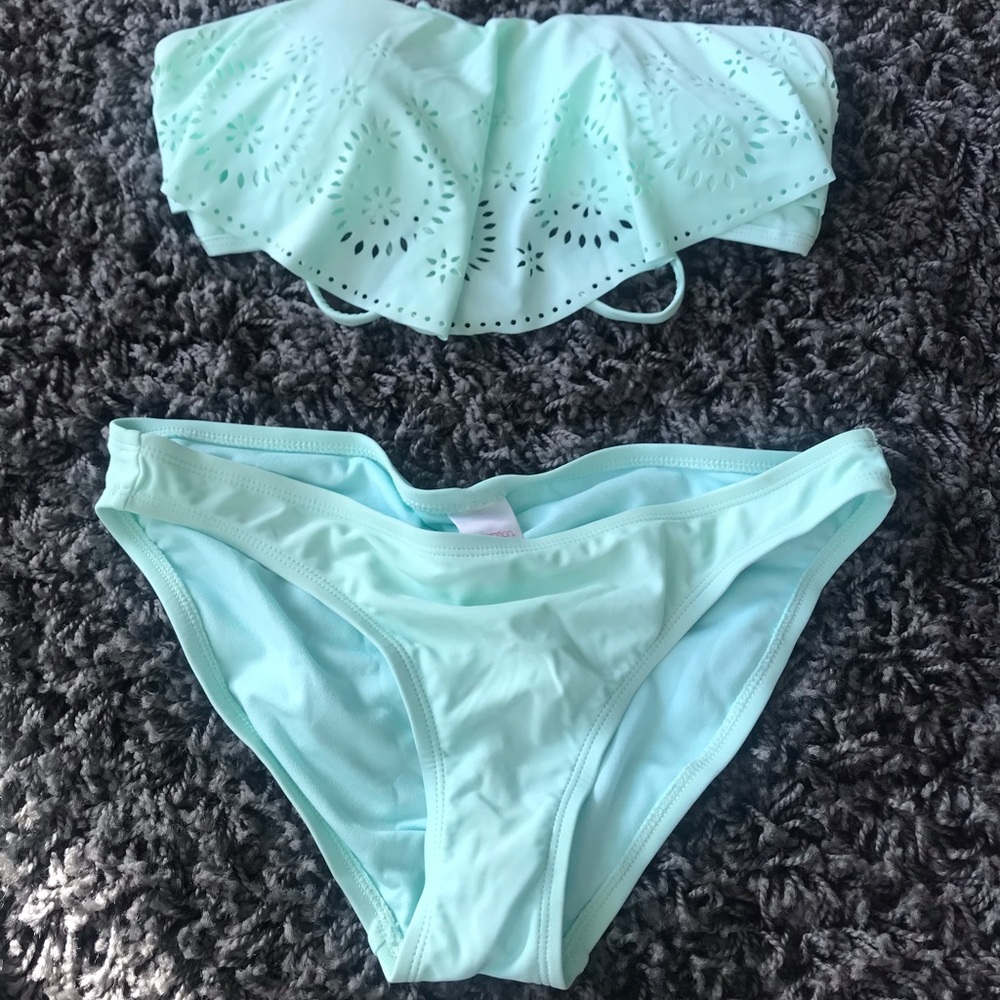 Baby Blue Bathing Suite